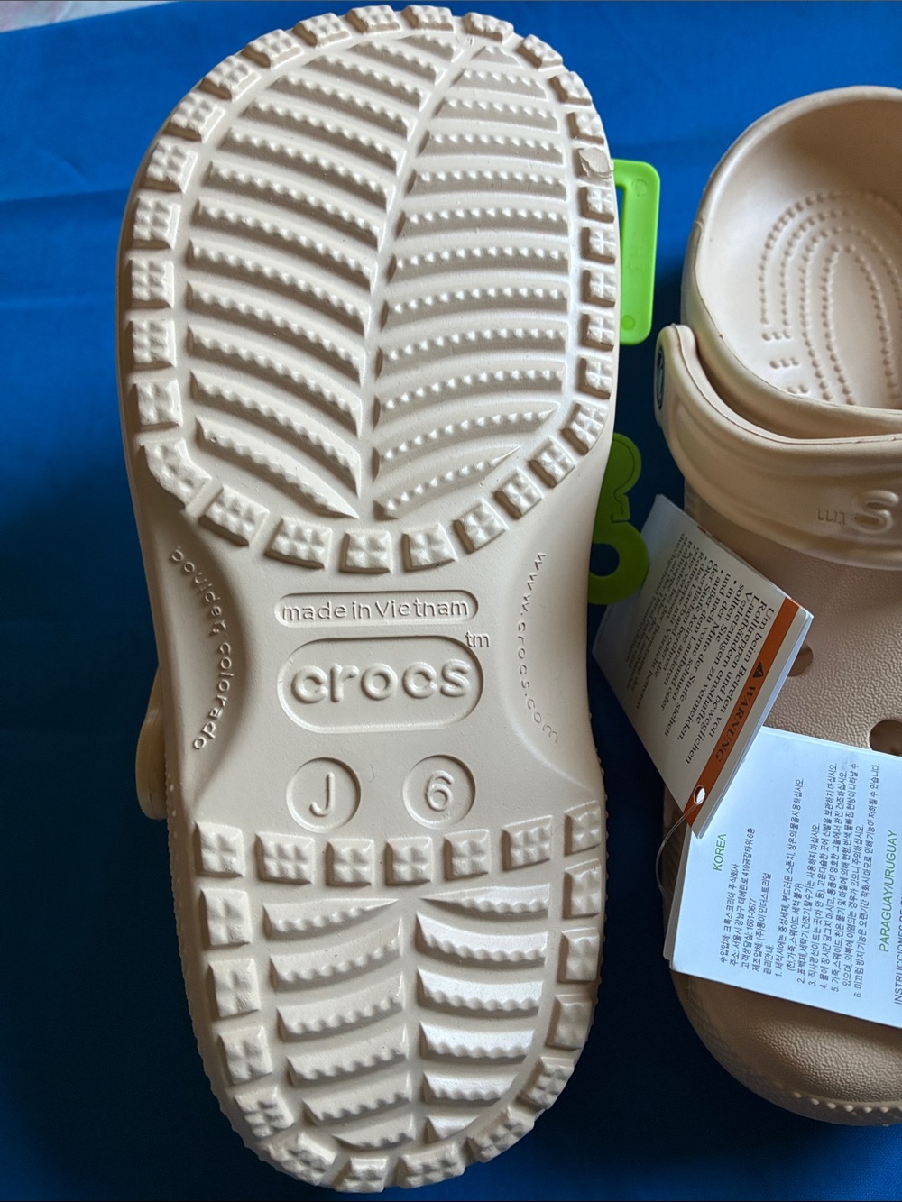 Crocs Kids Classic Clog - SHITAKE - Picture 2 of 2